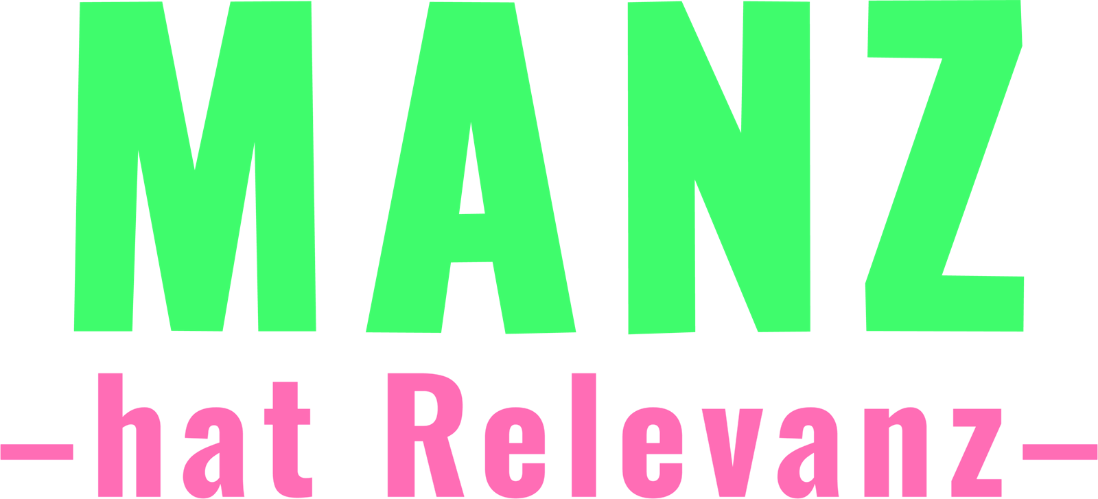 Manz hat Relevanz